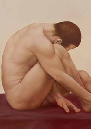 Ensayo Anatómico. 100cm x 150cm. Óleo/algodón.