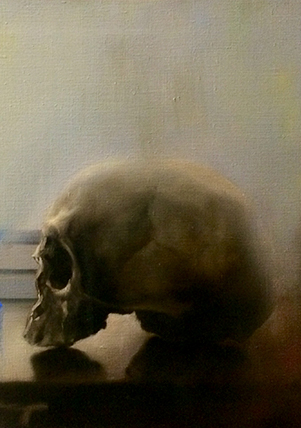 Memento mori. 60cm x 40cm. Óleo/lino.